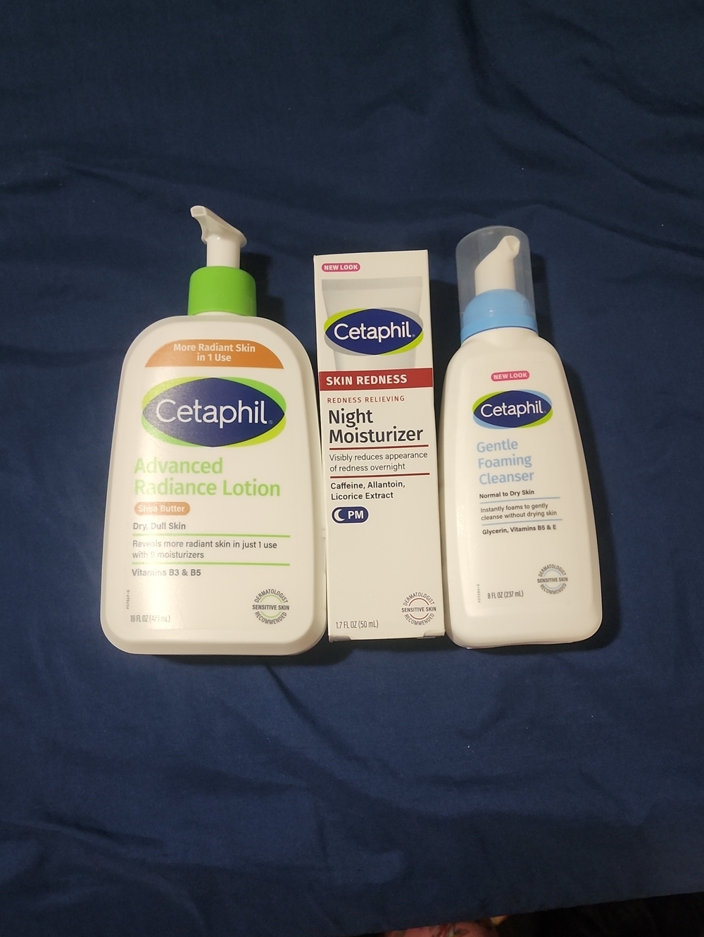 3 bulk Gentle Foaming Cleanser & Advanced Radiance Lotion Bundle - White